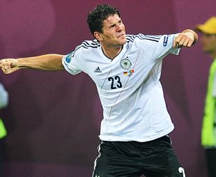 Mario Gomez was Germany's hero, scoring in the 72nd minute